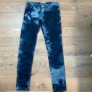 Levi’s 710 super skinny size 16R rye dye jeans